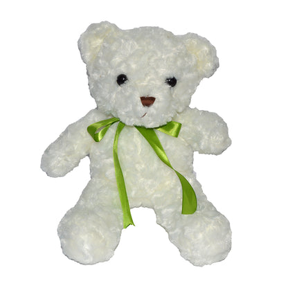 Jucarie urs de plus, 4 modele, 35 cm, funda decorativa