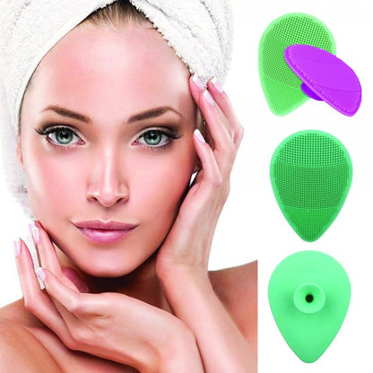 Perie cosmetica din Silicon, ideal pentru vara