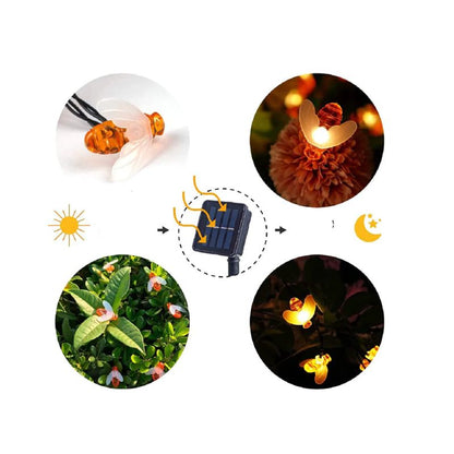 Instalatie solara albinute, 6,5 m, 50 de leduri