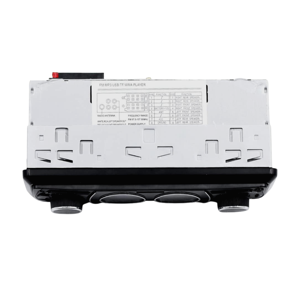 MP3 Player auto 1DIN, BT, Dual USB, TF, AUX, FM, SWM8808