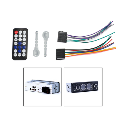 MP3 Player auto 1DIN, BT, Dual USB, TF, AUX, FM, SWM8808