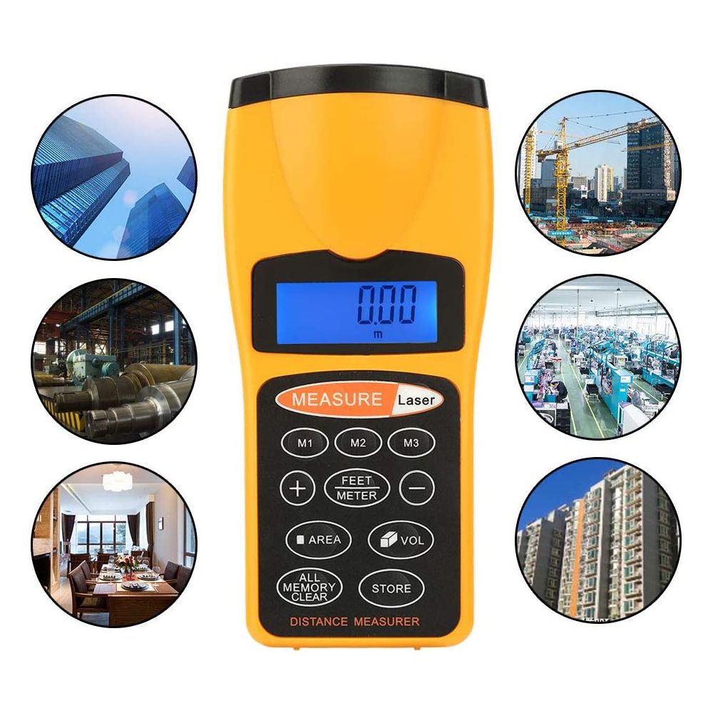 Telemetru cu laser, distanta de masurare 18 m