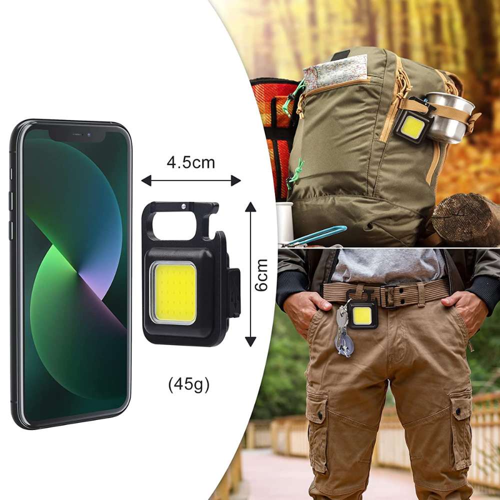 Breloc D912, lanterna, magnet, deschizator de sticle