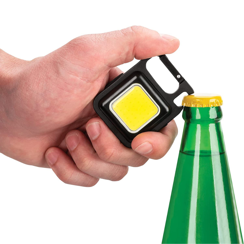 Breloc D912, lanterna, magnet, deschizator de sticle