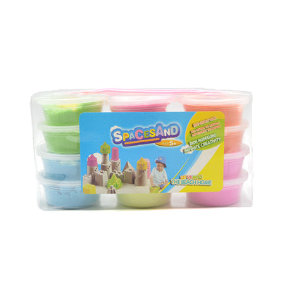 Set 12 x rezerve nisip kinetic, 12 forme modelaj