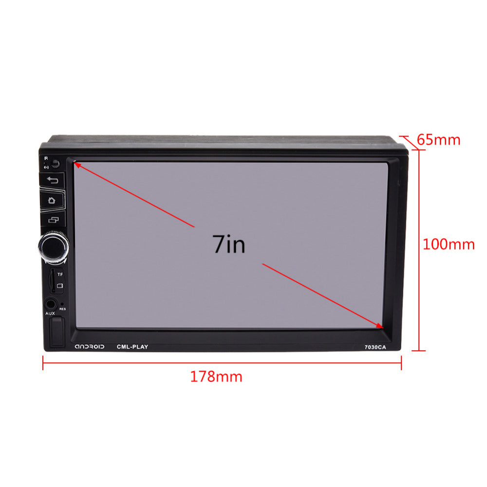 MP5 Player auto 2DIN 7030CA, LCD TFT 7", BT, GPS, Mirror Link