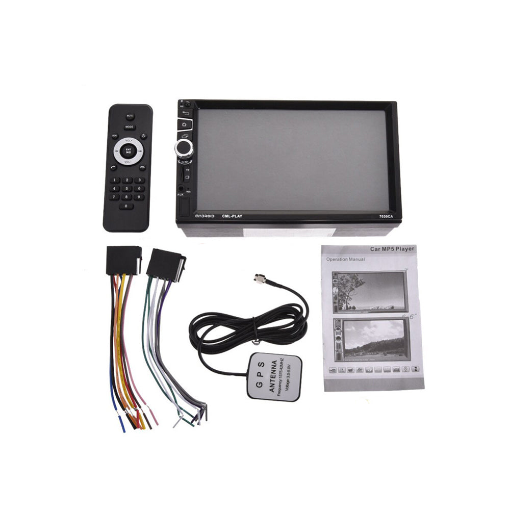 MP5 Player auto 2DIN 7030CA, LCD TFT 7", BT, GPS, Mirror Link