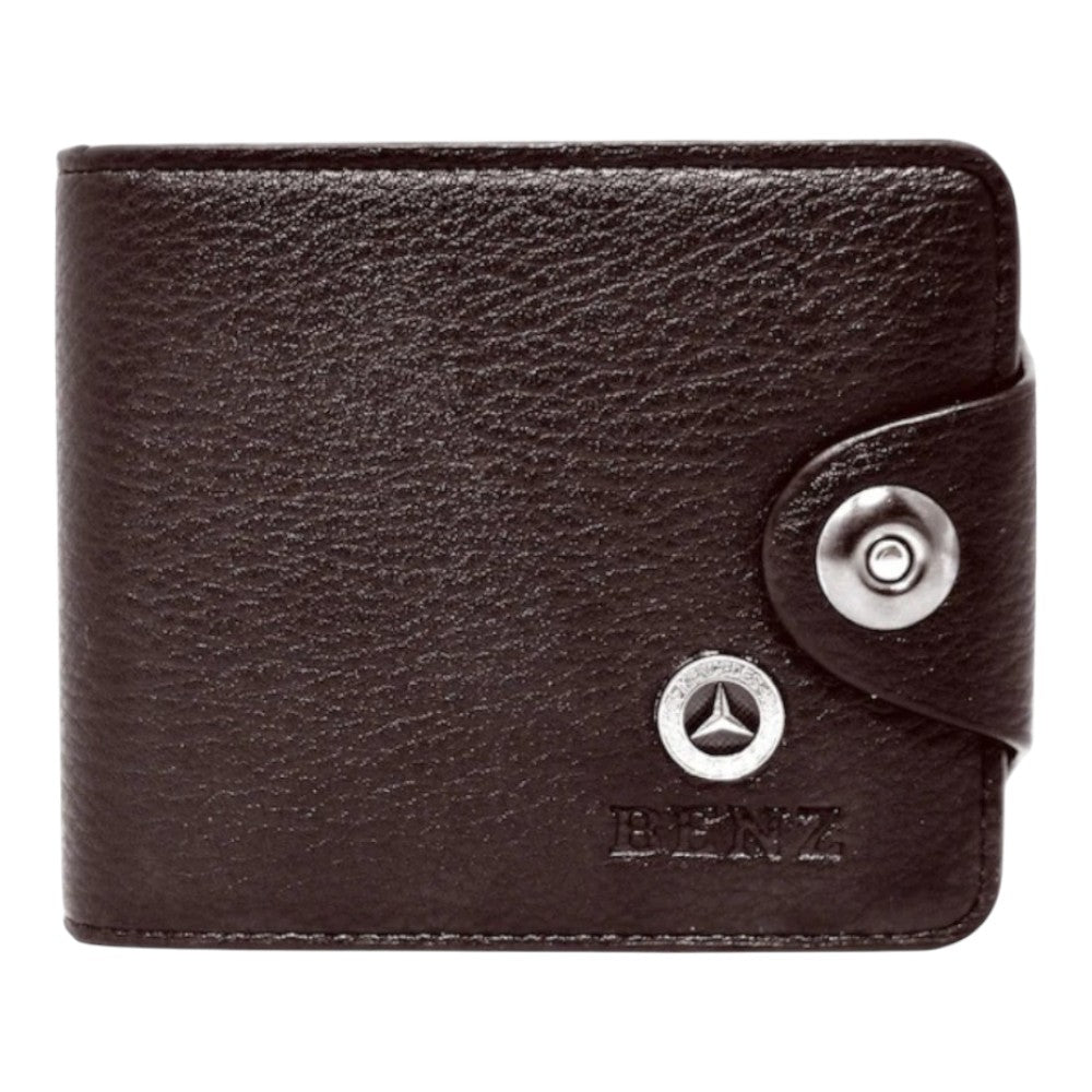 Portofel barbatesc cu insigna auto, BMW, Audi, Mercedes, VW, maro