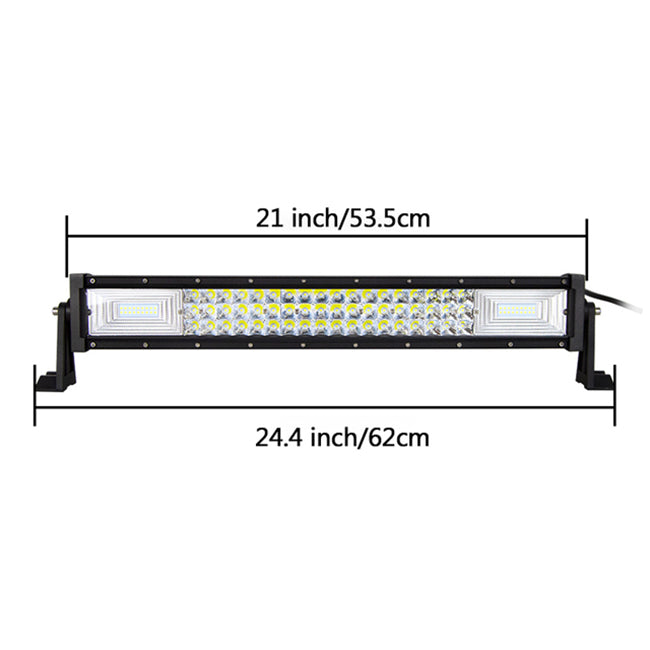 Proiector auto LED 90 SMD, suport, 388W, 53 cm, 12/24V