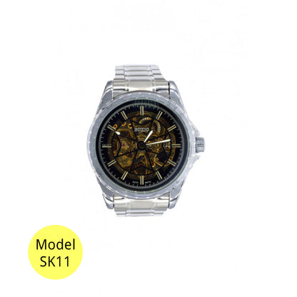 Ceas barbati Boxio Skeleton automatic diverse modele