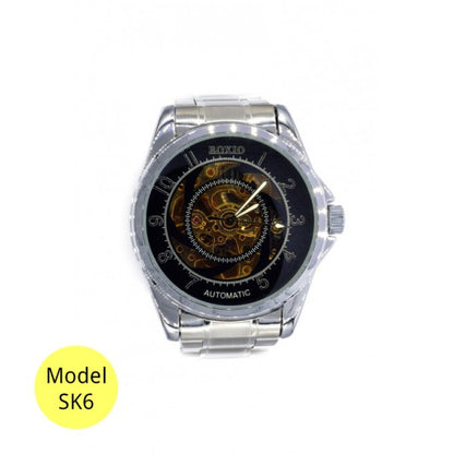 Ceas barbati Boxio Skeleton automatic diverse modele