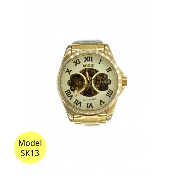 Ceas barbati Boxio Skeleton automatic diverse modele