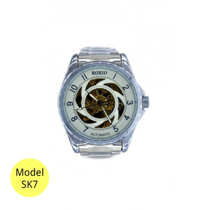 Ceas barbati Boxio Skeleton automatic diverse modele