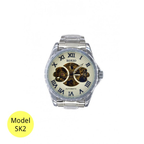 Ceas barbati Boxio Skeleton automatic diverse modele