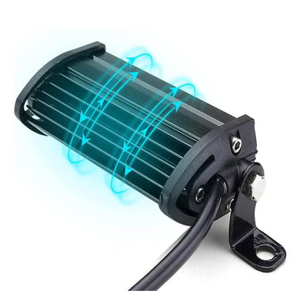 Set 2 proiectoare auto 3LED, 60W/set, 12/24V, 6000K