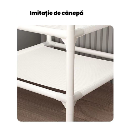 Suport tip coltar pentru haine/incaltaminte, alb sau negru