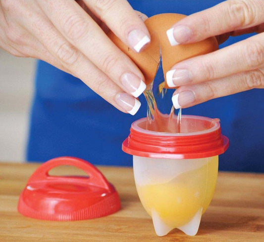 Set 6 dispozitive pentru fiert oua fara coaja