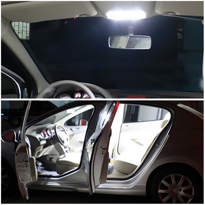 Set 2 Becuri auto LED 39mm, Canbus, 10W/set, 6000K, 12V, 12LED