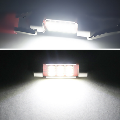 Set 2 Becuri auto LED 39mm, Canbus, 10W/set, 6000K, 12V, 12LED