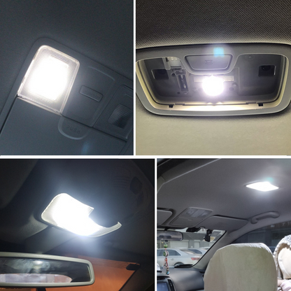 Set 2 Becuri auto LED 39mm, Canbus, 10W/set, 6000K, 12V, 12LED