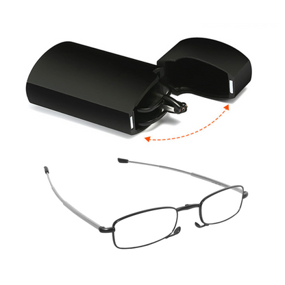 Ochelari pentru lectura, pliabili, cu toc, diverse dioptrii