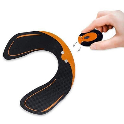 Dispozitiv EMS masaj muscular coapse, telecomanda