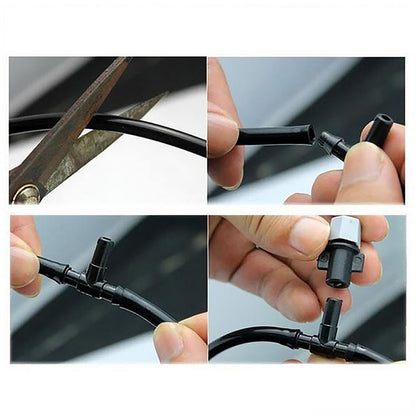 Sistem portabil de irigare interconectabil, 17 duze, 15m