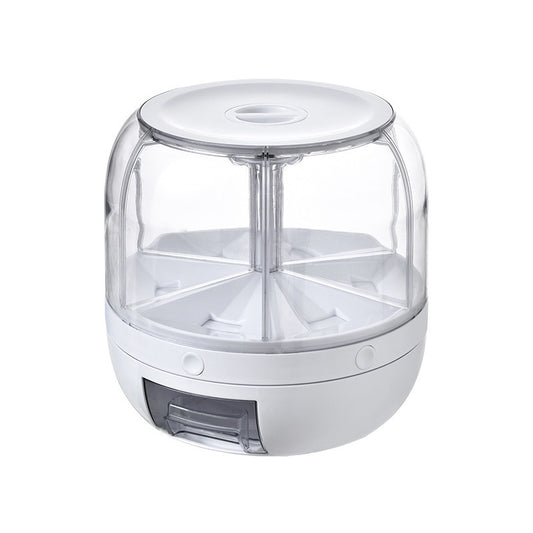 Organizator rotativ pentru cereale, 6 compartimente