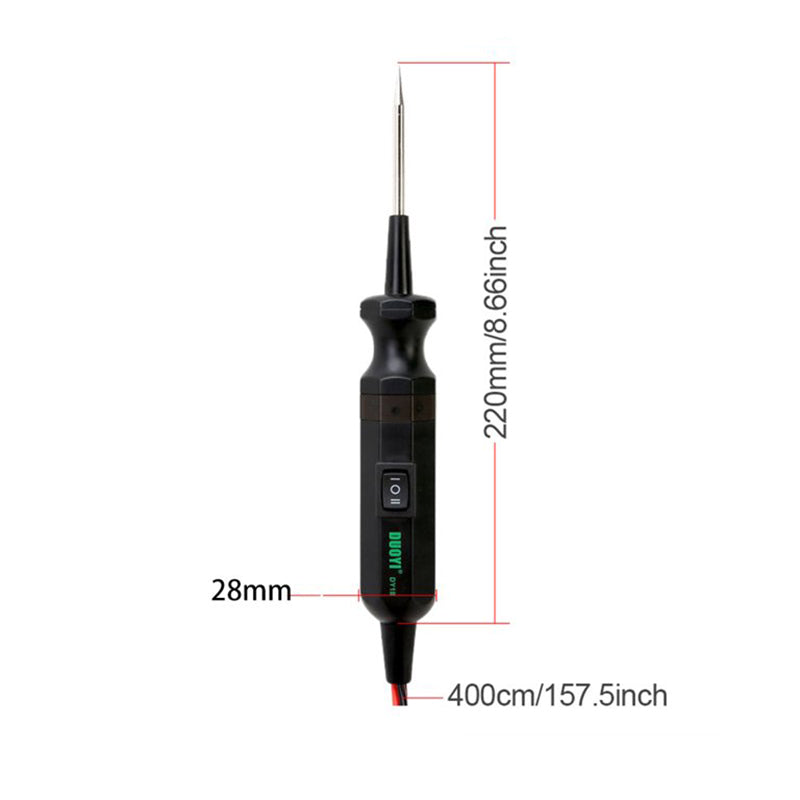 Tester circuit electric auto, multifunctional, 6/24V