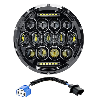 Proiector incastrabil 37LED SMD, 180W, 10/30V, H4, adaptor H13