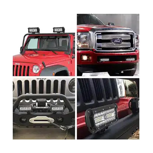 Proiector auto LED cu suport, 58 SMD, 23.5cm, 180W