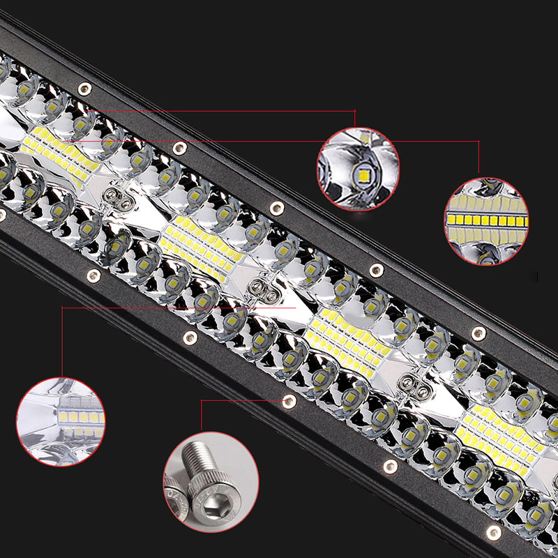 Proiector auto LED cu suport, 240W, 30.3cm