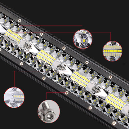 Proiector auto LED cu suport, 240W, 30.3cm