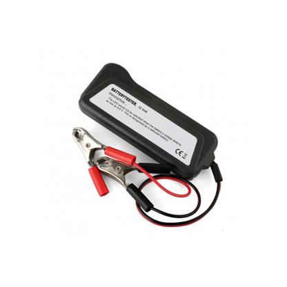Tester auto pentru baterie, 12V, cu clesti