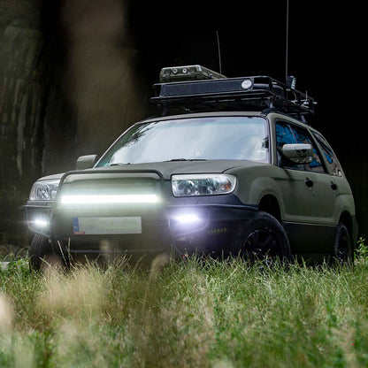 Proiector auto LED cu suport, 87cm, 720W