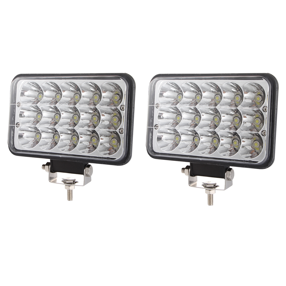Set 2 Proiectoare Auto, 180W/set, 10/30V, 15LED, alb rece