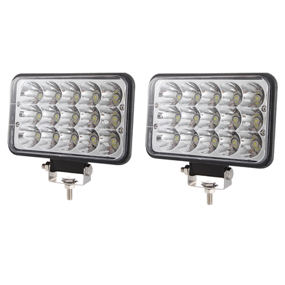 Set 2 Proiectoare Auto, 180W/set, 10/30V, 15LED, alb rece