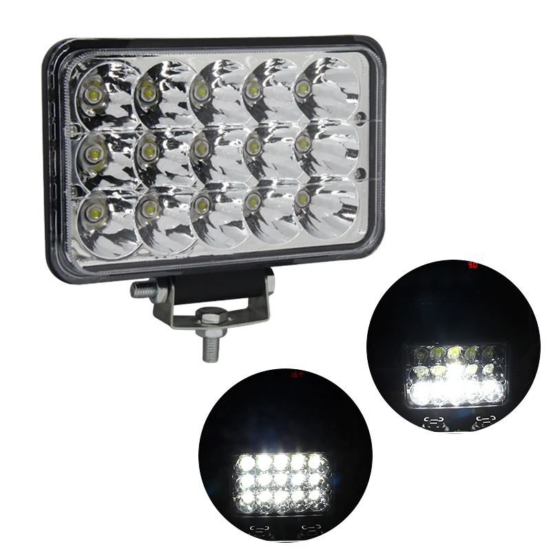 Set 2 Proiectoare Auto, 180W/set, 10/30V, 15LED, alb rece