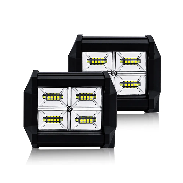 Set 2 x proiectoare auto LED, 96W/set, 3 inch, 10/30V