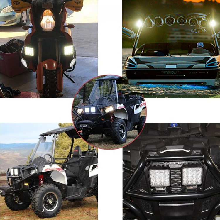 Set 2 x proiectoare auto LED, 120W/set, 10/30V