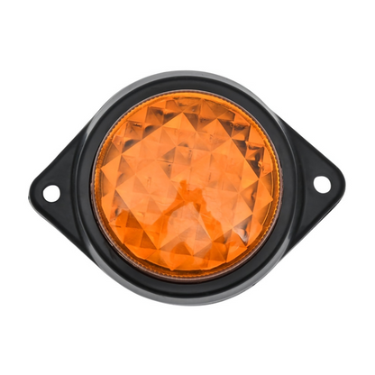 Set 2 x Lumini gabarit LED 12/24V, rotunde, diverse culori