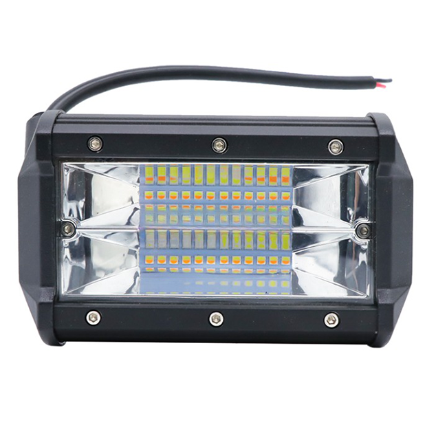 Set 2 x proiectoare auto LED, 72W/proiector