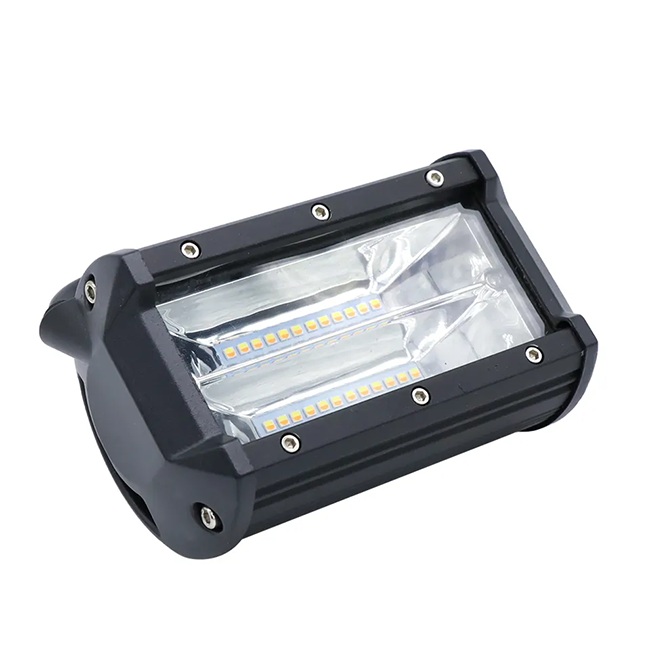 Set 2 x proiectoare auto LED, 72W/proiector