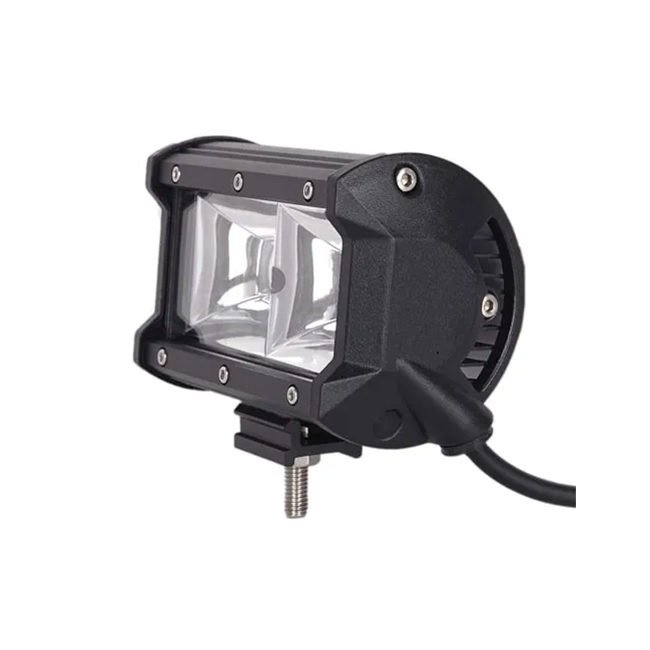 Set 2 x proiectoare auto LED, 72W, 6500K, 12V, IP68, 18LED