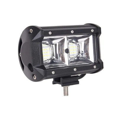 Set 2 x proiectoare auto LED, 72W, 6500K, 12V, IP68, 18LED