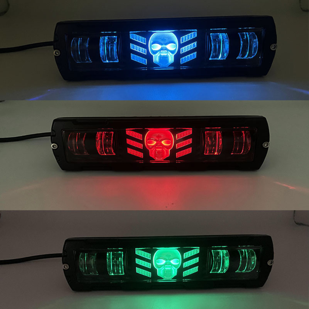 Proiector auto/moto LED 40W, 10/80V, multiple moduri de iluminare