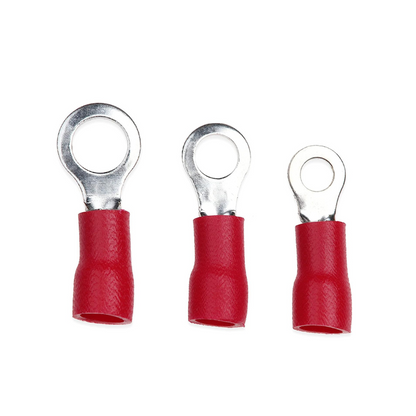 Trusa conectori electrici, 102 piese, 4 culori, cupru/PVC