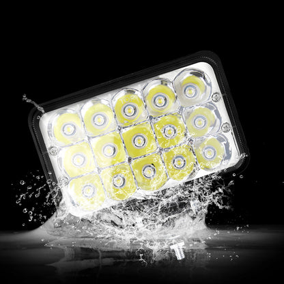 Set 2 x Proiectoare auto 15LED, 2 faze, 180W/set