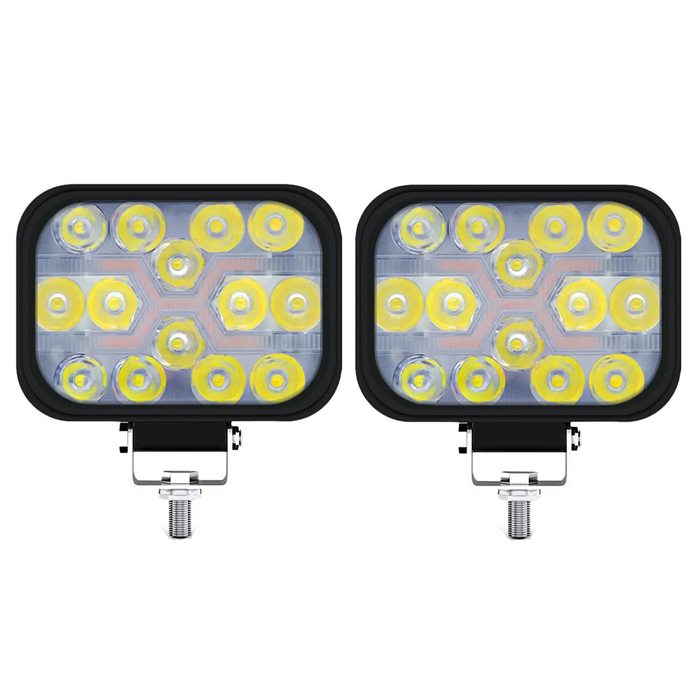 Set 2 Proiectoare auto, 240W/set, 14 LED, 2 faze