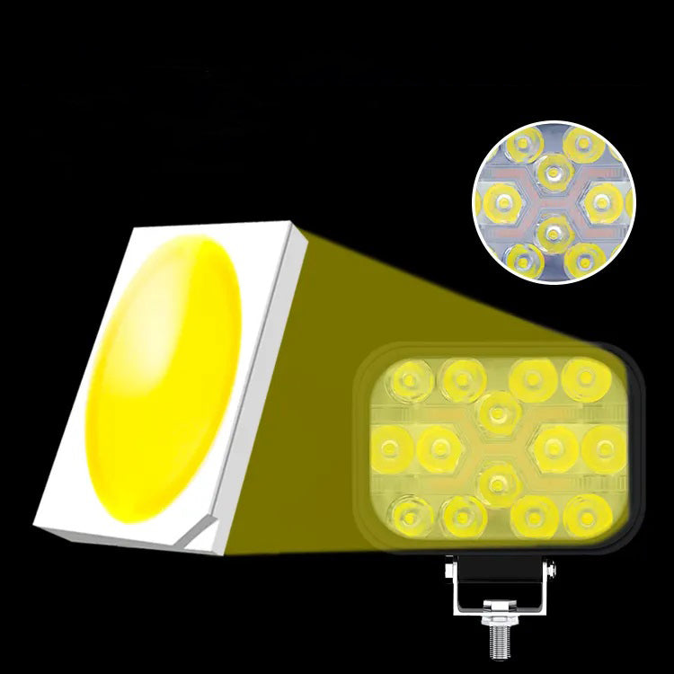Set 2 Proiectoare auto, 240W/set, 14 LED, 2 faze